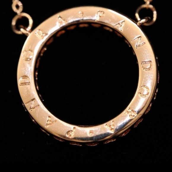 NEW Pandora Circle of Sparkle Necklace - Picture 5 of 8